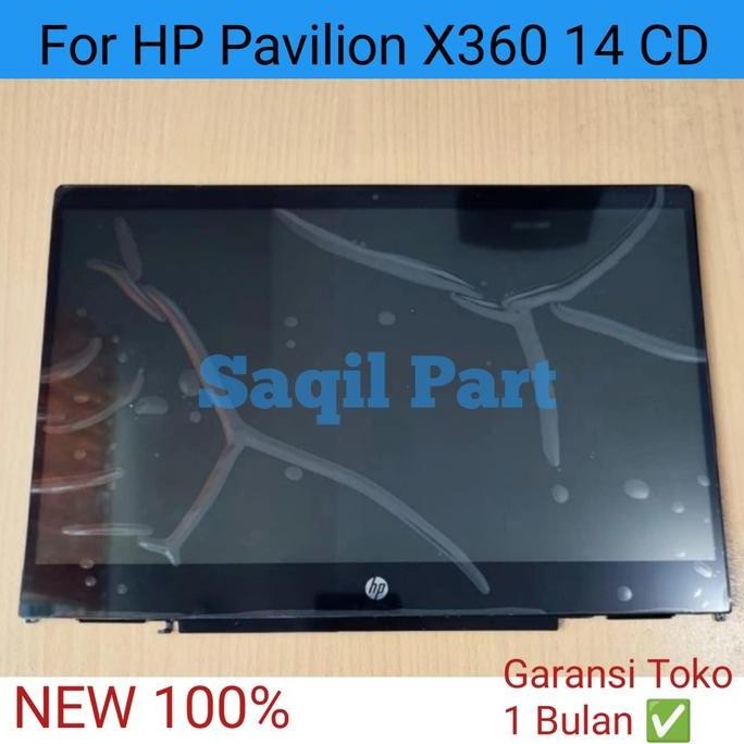 TERLARIS - LCD Layar Hp Pavilion X360 14 CD 14-CD Series Touchscreen