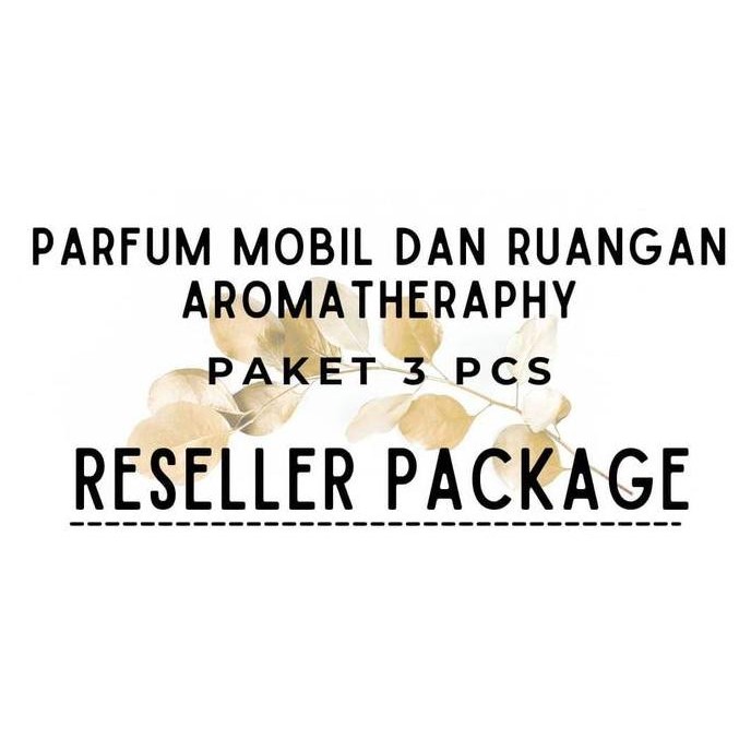 BEBAS ONGKIR - reseller package PAKET 3 Parfum MOBIL by Ara (5 Paket)
