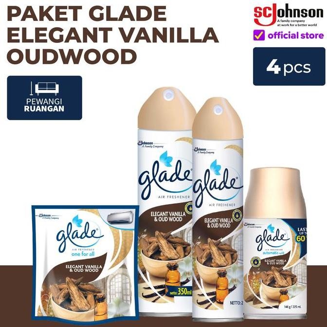 

Paket Elegant Vanilla & Oudwood Series - All Series Dengan Variant Elegant Vanilla & Oudwood - 4pcs