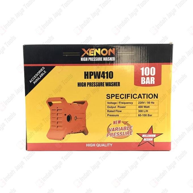 TERMURAH - XENON HPW410 Mesin Jet Cleaner - Cuci Motor Mobil Steam Listrik Washer