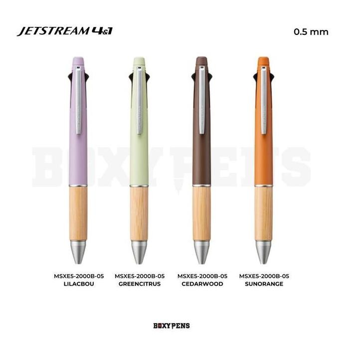 

Uni Jetstream Multifunctional Pen 4&1 Bamboo 0,5 mm Limited Edition