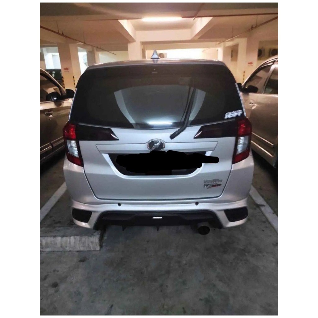 Bodykit Belakang Calya/Sigra 2016-2025 cat dasar poksian