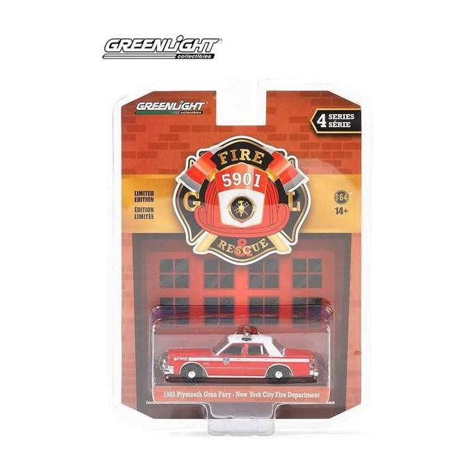 Greenlight 1985 Plymouth Gran Fury - FDNY The Official Fire Department