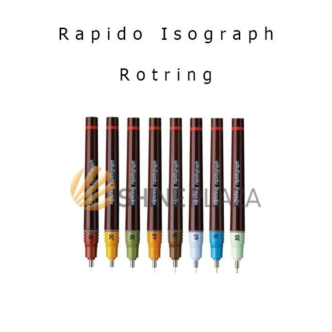 

NEW Rapido Rotring Isograph Ukuran 0.1 0.2 0.3 0.4 0.5 0.6 0.7 0.8 mm