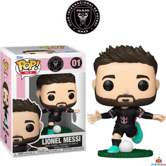 Funko POP MLS: Inter Miami - Lionel Messi (Away Jersey) #01