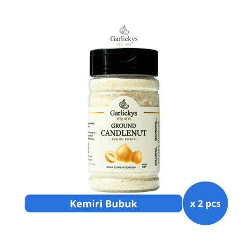 

GARLICKYS Kemiri Bubuk Premium Quality 50gr x 2 pcs