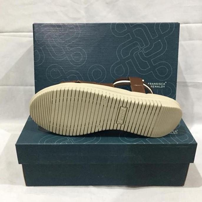 Sandal Tali Wanita Fransiska&Renaldy L.Chalmers 02 Coklat