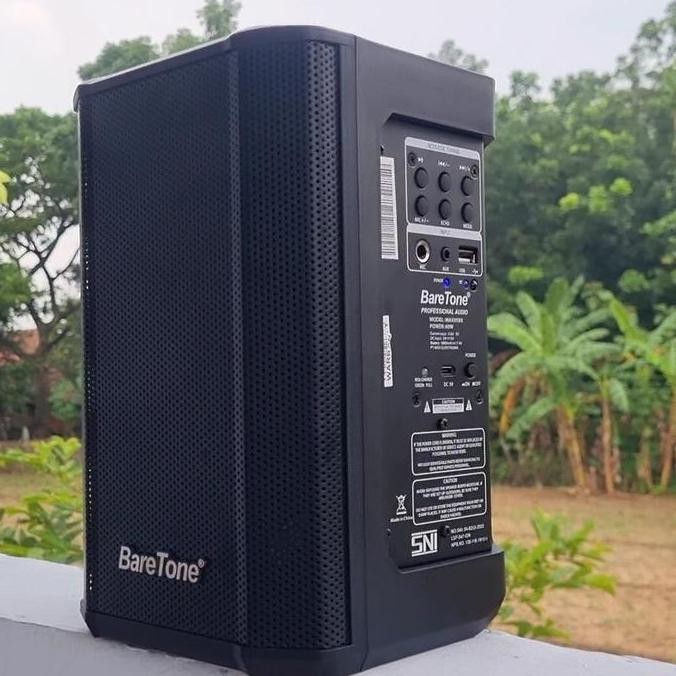 Speaker Bluetooth Portable Baretone Max05Bx Sound Box Original