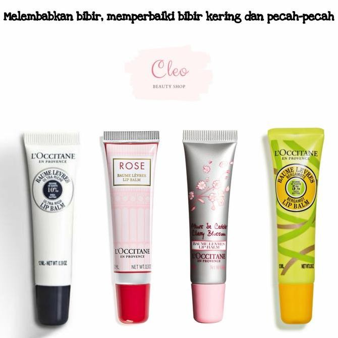 Promo Loccitane Lip Balm 12ml / Loccitane Lip Balm Shea COD