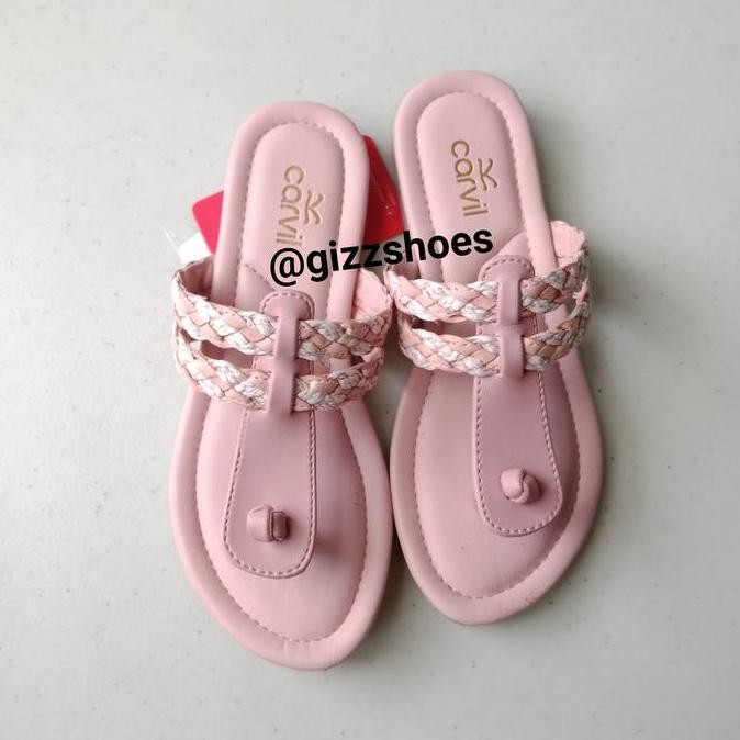 Sandal Anak Perempuan Cewek Cewe Kasual Hangout Lucu Jepit Carvil Asli