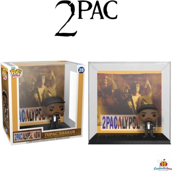 Funko POP Albums Rocks Tupac Shakur 2Pacalypse Now with Acrylic Case