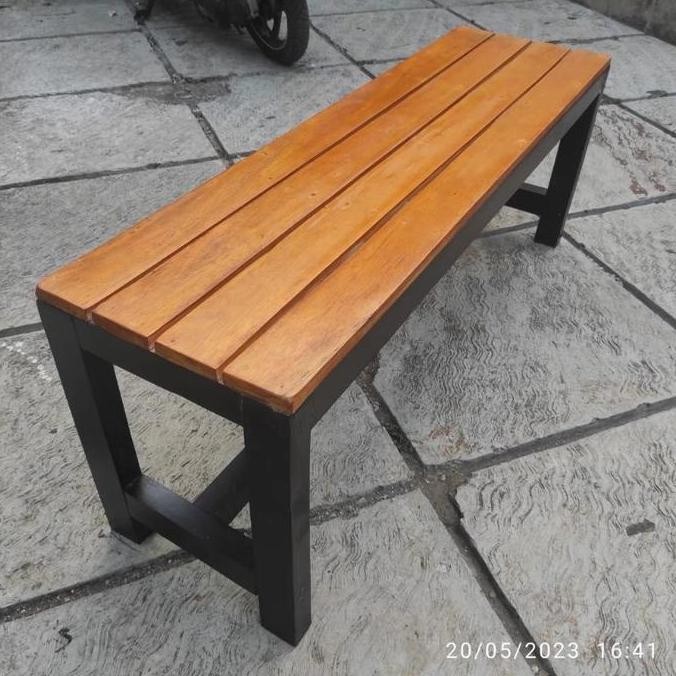 BANGKU PANJANG / BANGKU TERAS / BANGKU KAYU / BANGKU CAFE Berkualitas