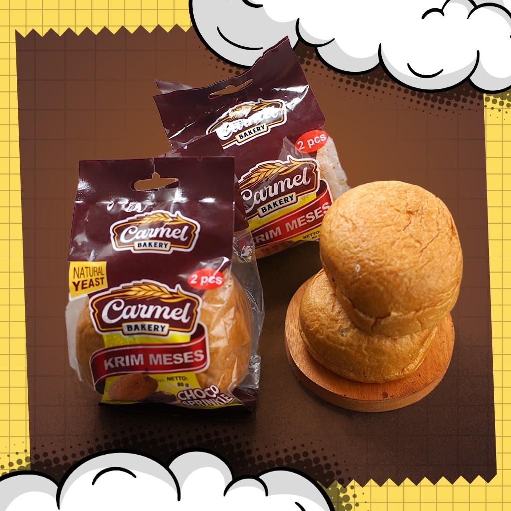 

Carmel Bakery - Krim Meses Kecil (Halal)