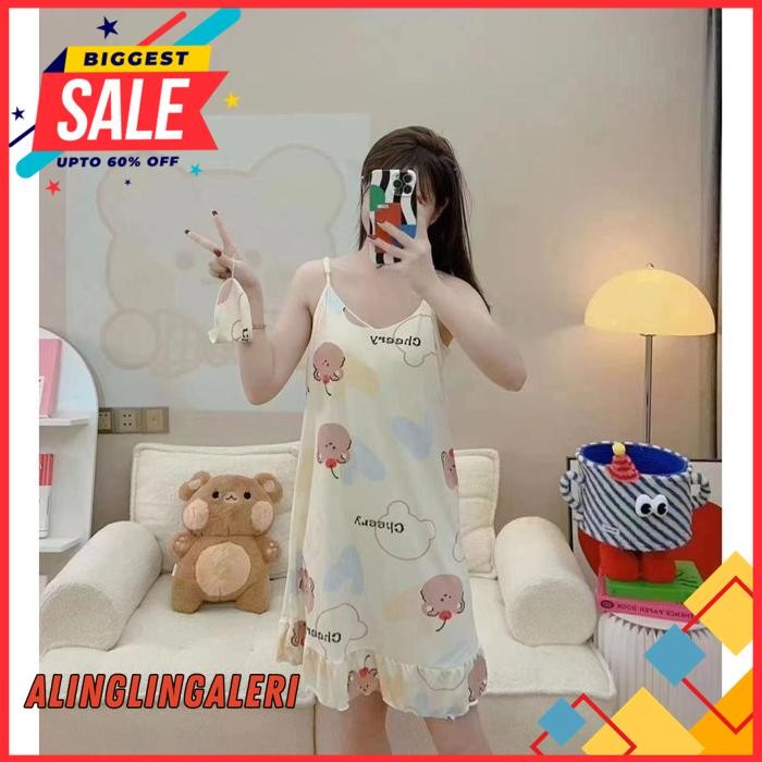 DRESS TIDUR SEXY DRESS MINI TANKTOP DRESS TANKTOP DRESS TIDUR LUCU LINGERIE DRESS MINI TERBAIK