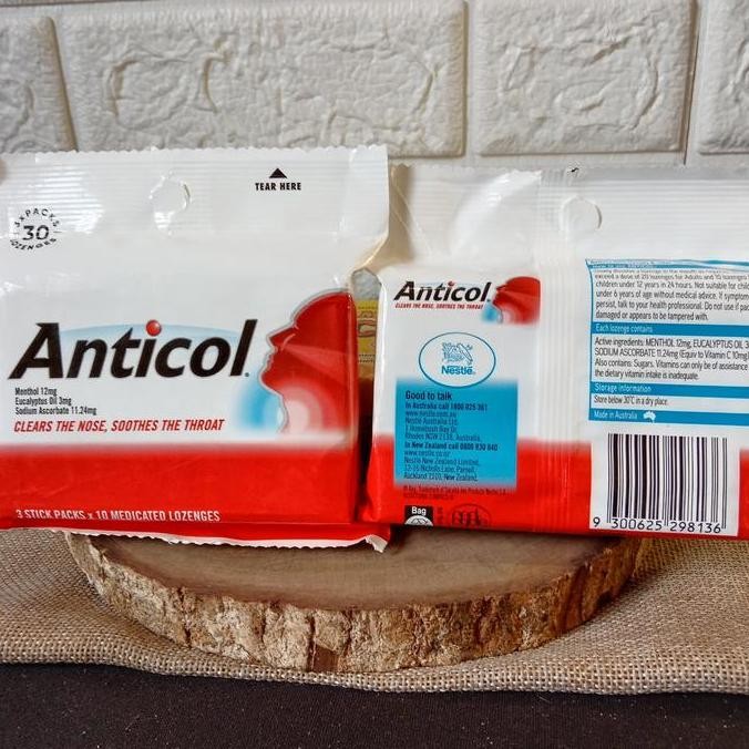 

Bst Ready Anticol 3 X 10 Lozenges Nestle Permen Pereda Tenggorokan & Hidung Best Seller
