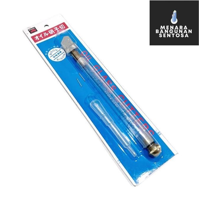 

] Pisau Potong Kaca Bison Minyak TC-30 - Alat Pemotong Kaca Glass Cutter Oil