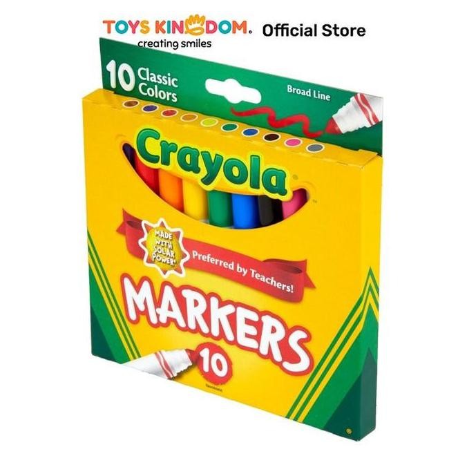 

Promo CRAYOLA SPIDOL 10CT CLASSIC COLORS 587722 COD