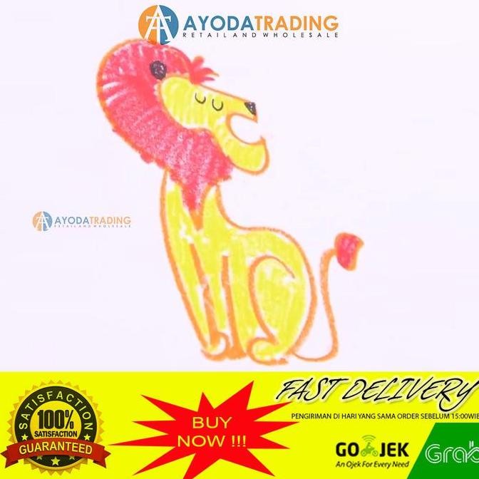 

Promo Mideer Silky Washable Crayon Hadiah Kado COD