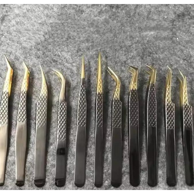 Promo pinset eyelash extension enak digunakan dan sangat rapat COD