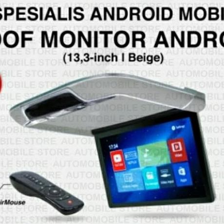 '' Tv Palfond Android Mtech + Double Din Android Thump Voice Command ''