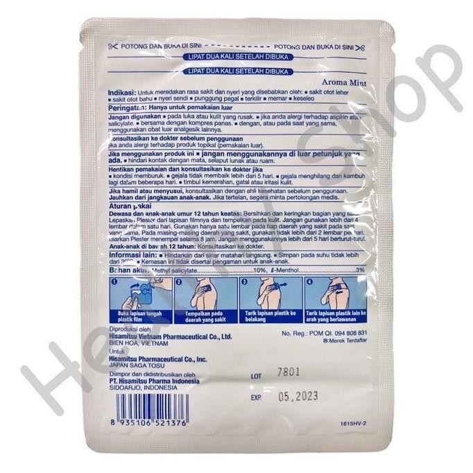 Salonpas Pain Relief Patch