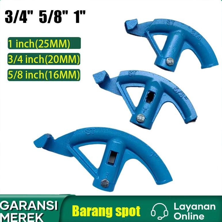 16mm - 20mm - 25mm Tabung Manual Bending Pipa / Pipe Bender / Mesin Bending Pipa 3/4 Inch 5/8 Inch 1