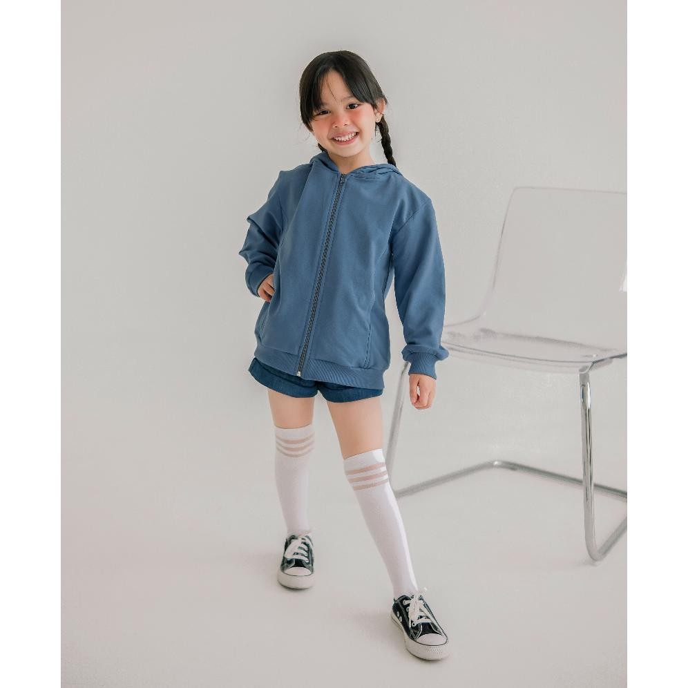 Ready_Stock_Cod Xander Hoodie Jacket | Jacket Anak Unisex | Jaket Hoodie Anak | Outer Anak | Jaket T