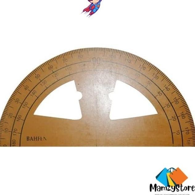 

Penggaris Busur Kayu Jumbo Besar Untuk Guru Sekolah Matematika Fisika Ipa Busur Bazic Bc602 Plastik