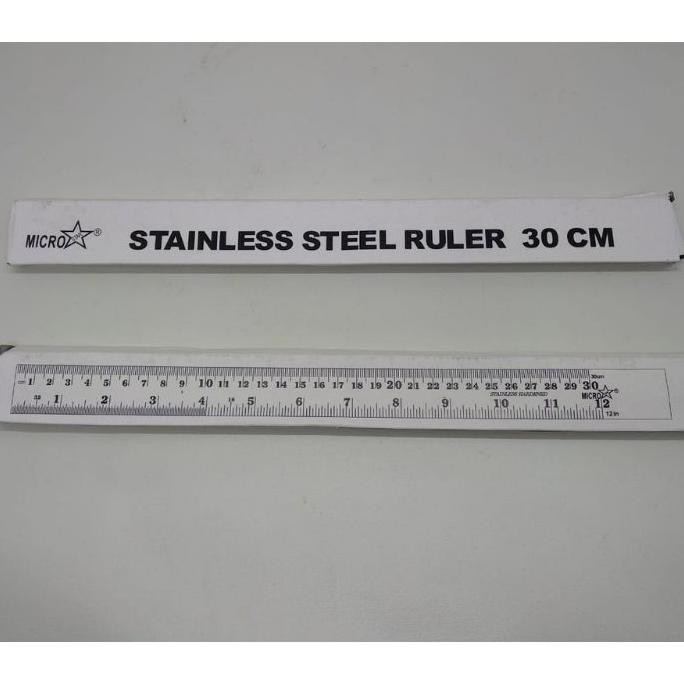 

Penggarismistar Besi 30 Cm Micro Star 1Pak12Pcs