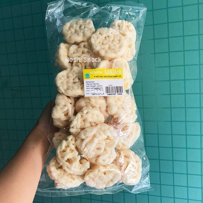 

Kerupuk Keriting Bangka Cap Sanjaya Kerupuk Bangka Krupuk Ikan Tenggiri Bangka Bulat Kecil Kerupuk Mawar Bangka Halal