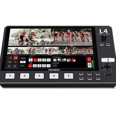Feelworld L2 Plus Live Streaming Switcher Built-In 5.5" Lcd Resmi New Stok
