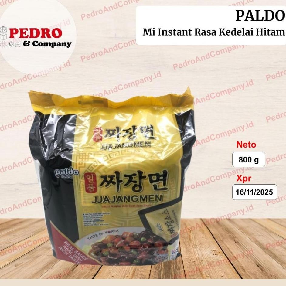 

Paldo Jjangmen Nt Noodles With Bla Bean Sauce Isi 4Pc 800 Gram Mi Nt Korea Saus Kedelai Hitam Korea
