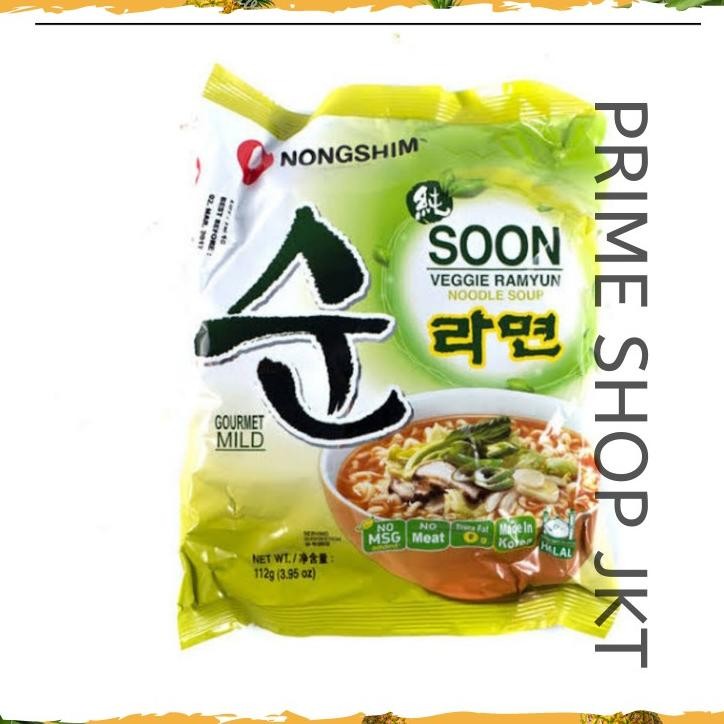 

Nongshim Mie N Vegetarian Soon Ramyun Nong Shim Korea Vegetarian 112 Gr