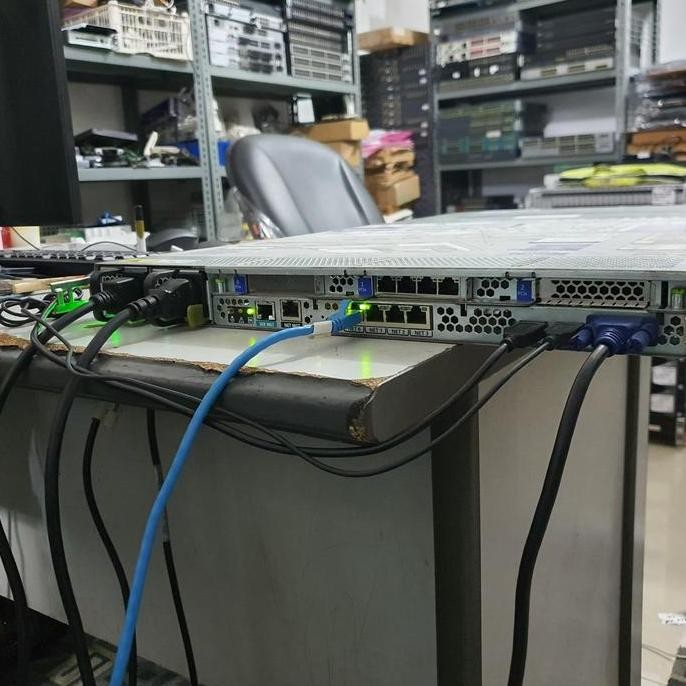 Server Rack 1U Sunfire X4170 Dual Xeon 16Cpu 8 Lan Gbe Mikrotik X86 New Stok