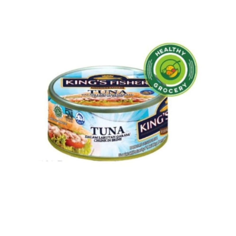 

asd-86 YBW-2429 King's Fisher Tuna 170gr In Brine / In Oil / Hot Spicy / Sambal Matah / King Fiser Tuna Kaleng Berkualitas Premium