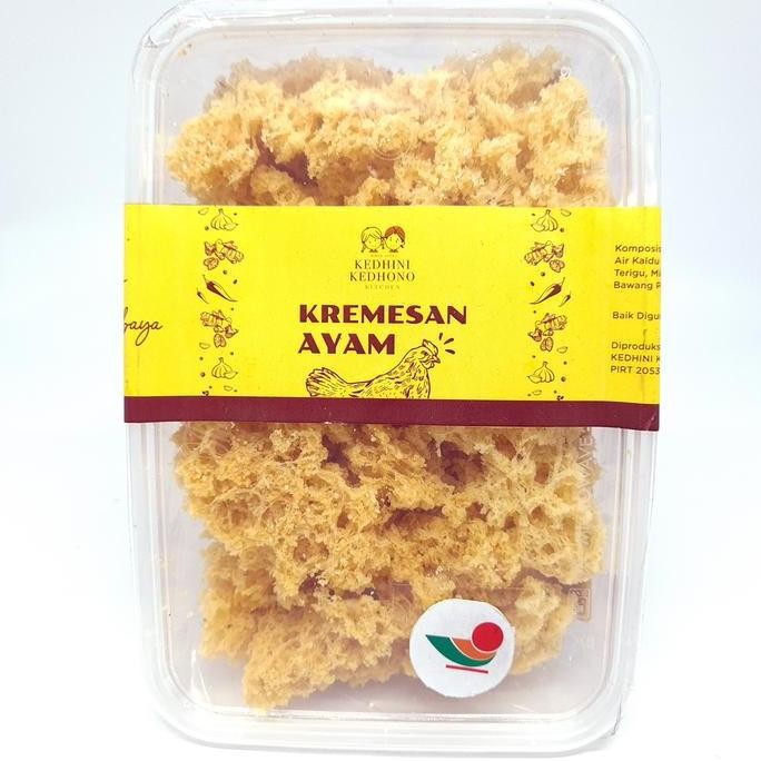 

^^^^^] KEDHINI KEDHONO KREMESAN AYAM 150gr | KREMES GORENG PENYET GURIH KRIUK