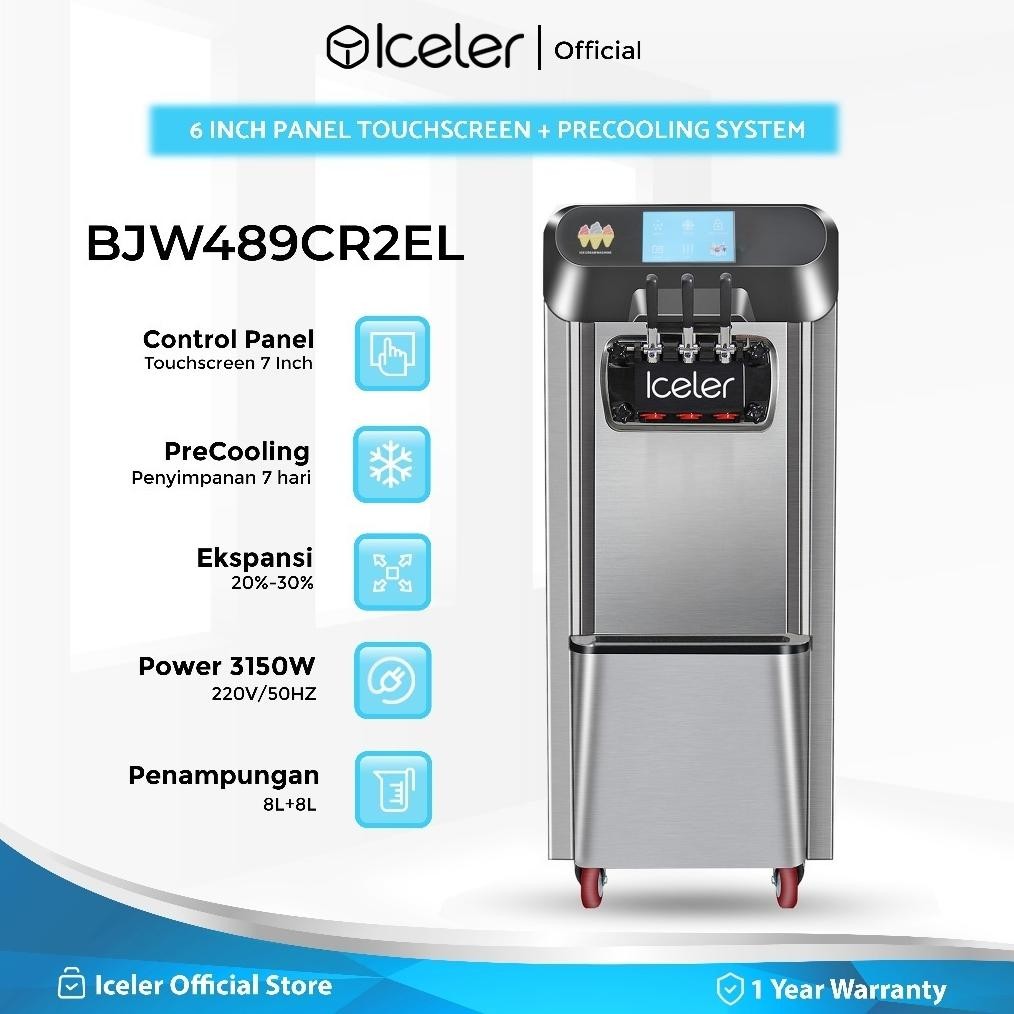 Iceler Mesin Soft Es Krim Iceler 3 Tuas Countertop & Standing Innovate Series