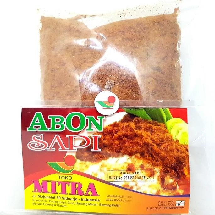 

Termantab] MITRA ABON SAPI 400gr | KEMASAN BESAR ASLI MURAH BEEF FLOSS KUALITAS