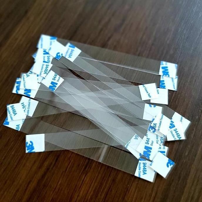 

100Pcs/1Set Mika Label Harga Label Harga Mika Toko Mika Label Harga Rak Label Harga Display