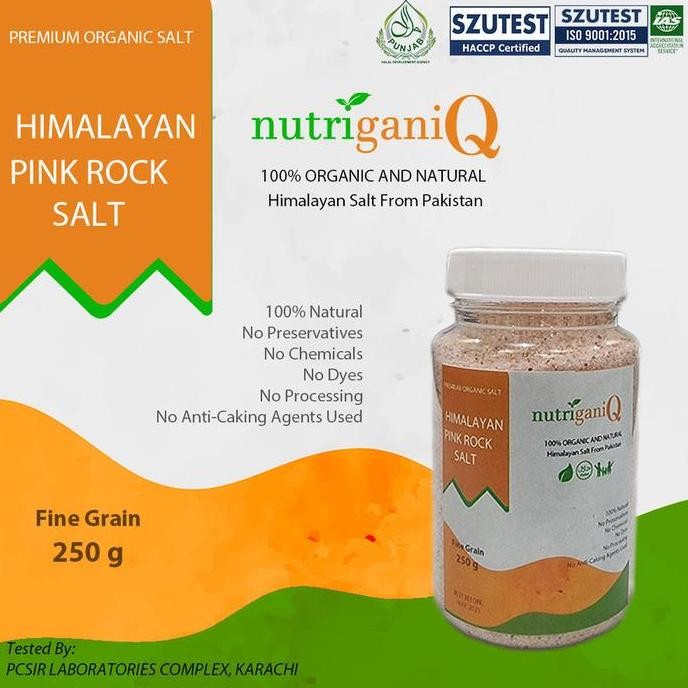 

JH8 Pure Himalayan Pink Salt Garam Organik 250gr