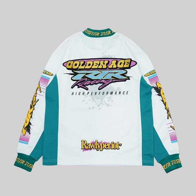 Sale Rawtype Riot Racing Enduro Jersey - White