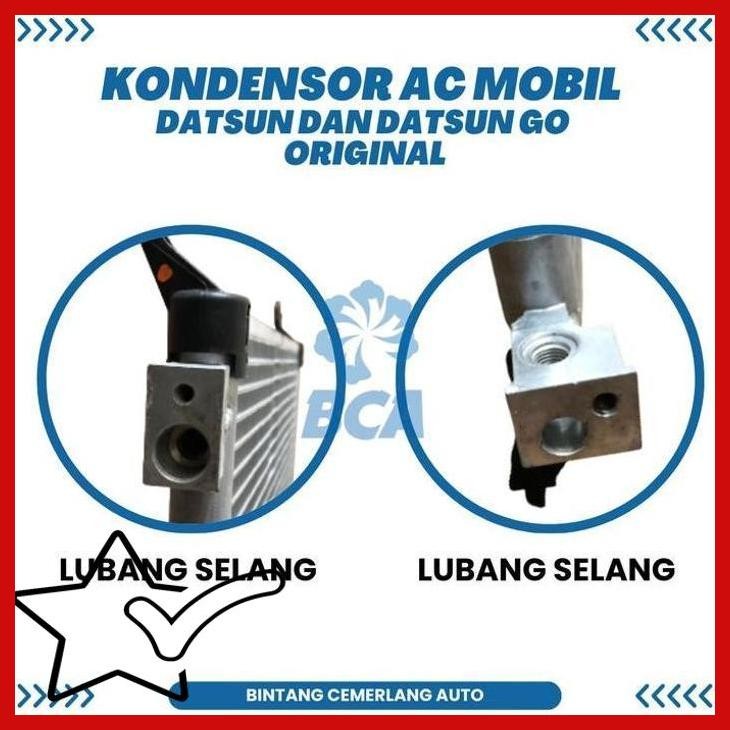 [TGA] KONDENSOR AC MOBIL DATSUN DAN DATSUN GO ASLI