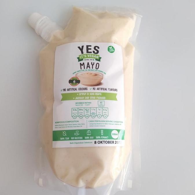 

JH8 Mayo Yes 500 ml / mayo vegan
