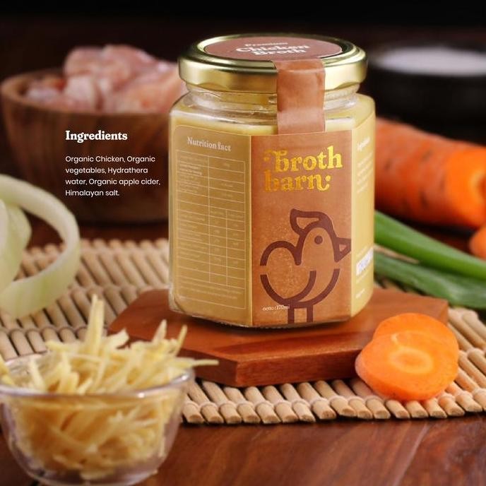 

JH8 (NO SALT) CHICKEN bonebroth / saripati AYAM by Brothbarn.id