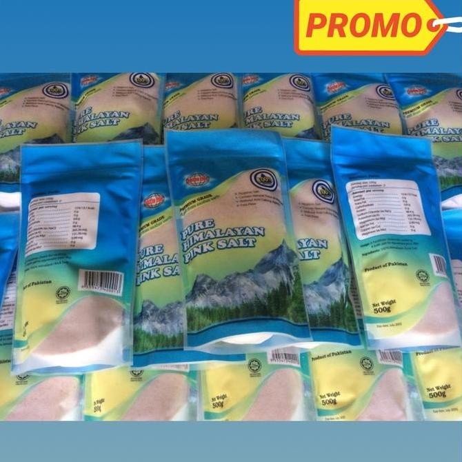 

JH8 Garam Himalaya || PURE HIMALAYAN PINK SALT 500gr