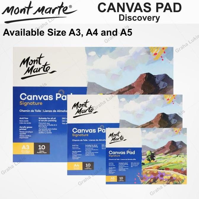 

Sale Mont Marte Canvas Pad Acid Free