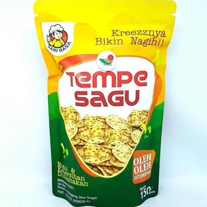 

@#@#@#] SARI RASA KRIPIK TEMPE SAGU 150gr | KERIPIK ORIGINAL CRISPY TIPIS ASIN