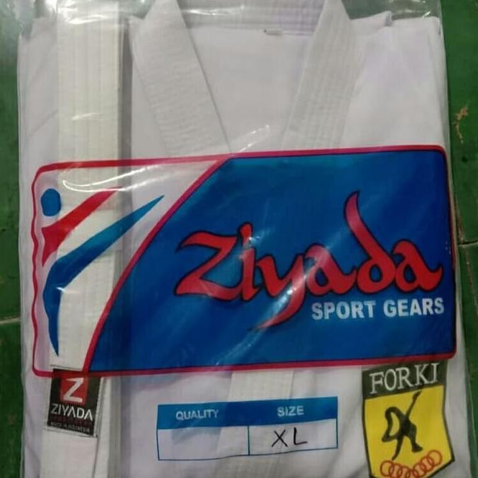 SERAGAM BAJU KARATE PEMULA TEGI GI PAKAIAN JUDO AIKIDO JUJITSU ZIYADA