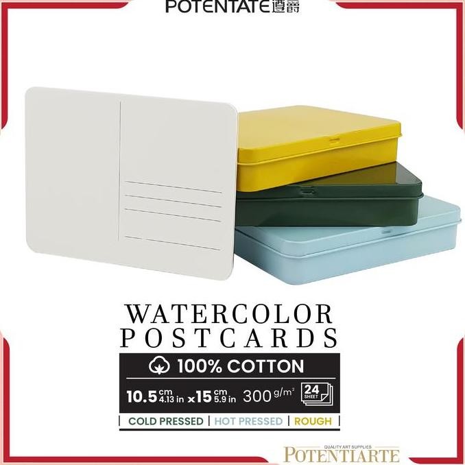 

Sale Kertas Cat Air Potentate Cotton Postcard Watercolor Paper Metal Box