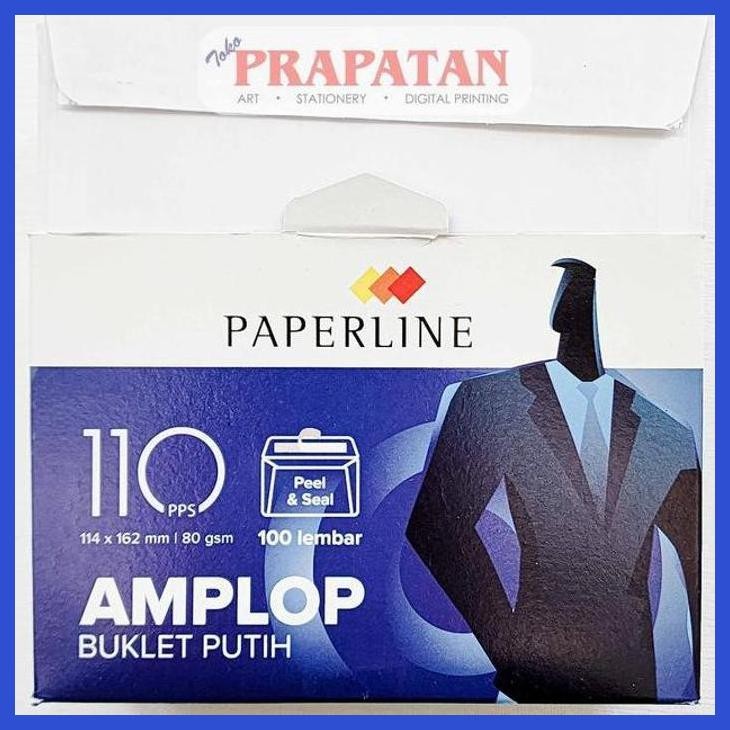 

( SEKOLAH / LUKIS ) PROMO AMPLOP PUTIH PAPERLINE 110 PPS (SENI / MENGGAMBAR / ART / KERAJINAN ) SIAP KIRIM